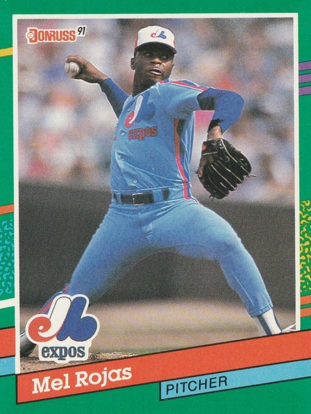 Mel Rojas - Donruss '91 MLB Baseball Card